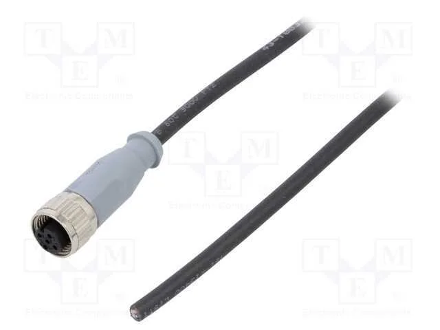 Ficha, M12, PIN: 4, f&ecirc;mea, c&oacute;digo A-DeviceNet / C.