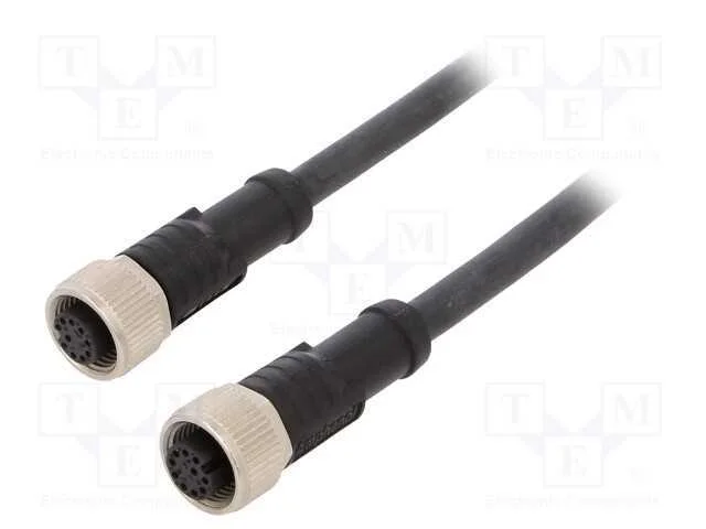 Cabo: para sensores/automatiza&ccedil;&atilde;o, PIN: 10, M12-.