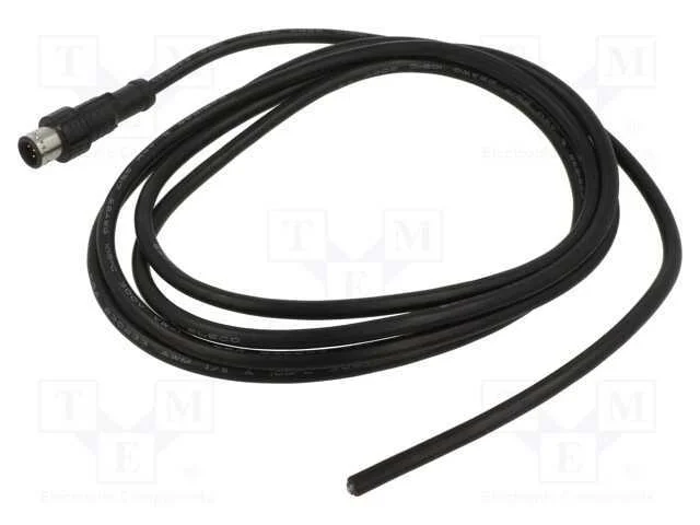 Ficha, M12, PIN: 5, macho, c&oacute;digo B-Profibus, Com.