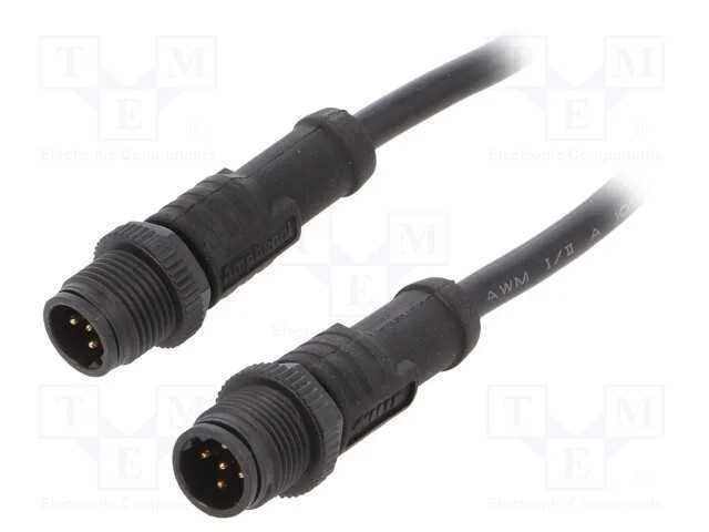 Cabo: para sensores/automatiza&ccedil;&atilde;o, PIN: 5, M12-M.