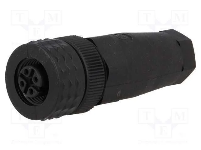 Ficha, M12, PIN: 4, f&ecirc;mea, c&oacute;digo A-DeviceNet / C.