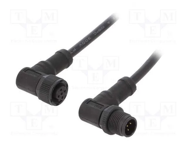 Cabo: para sensores/automatiza&ccedil;&atilde;o, PIN: 5, M12-M.