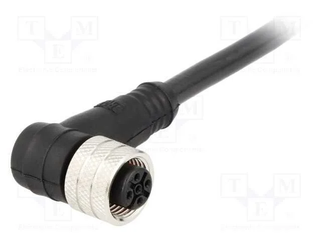 Ficha, M12, PIN: 4, f&ecirc;mea, c&oacute;digo A-DeviceNet / C.