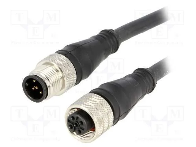 Cabo: para sensores/automatiza&ccedil;&atilde;o, PIN: 5, M12-M.