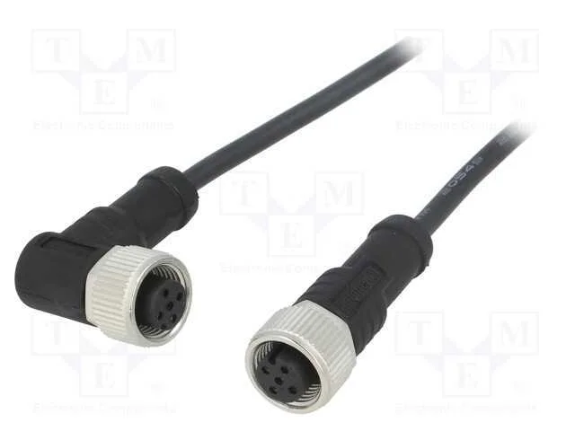 Cabo: para sensores/automatiza&ccedil;&atilde;o, PIN: 4, M12-M.