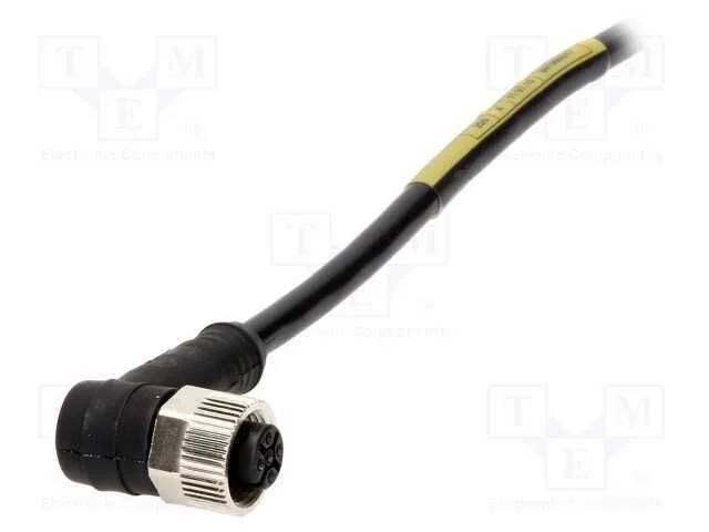 Ficha, M12, Pin: 4, F&ecirc;mea, C&oacute;digo A-Devicenet / Canopen, 2m, Ip67