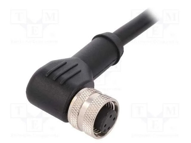 Ficha, M12, PIN: 3, f&ecirc;mea, c&oacute;digo A-DeviceNet / C.