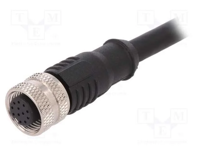 Ficha, M12, PIN: 12, f&ecirc;mea, c&oacute;digo A-DeviceNet / .