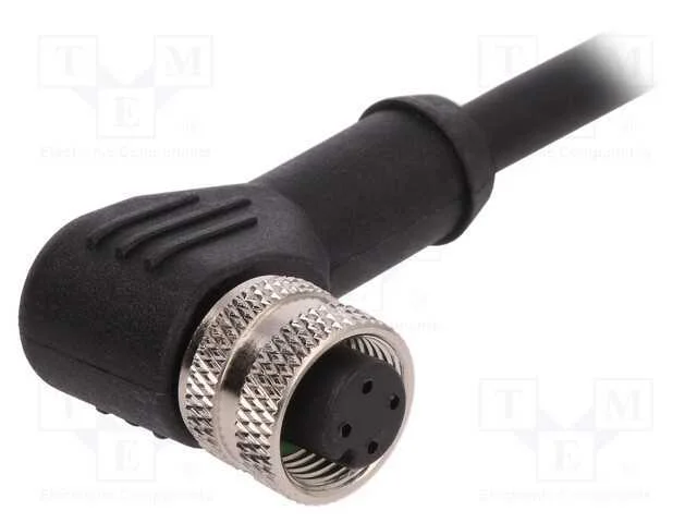 Ficha, M12, PIN: 4, f&ecirc;mea, c&oacute;digo A-DeviceNet / C.