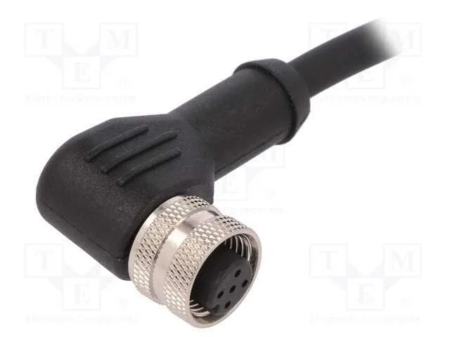 Ficha, M12, PIN: 5, f&ecirc;mea, c&oacute;digo A-DeviceNet / C.