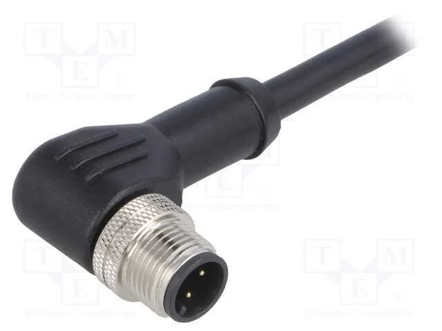 Ficha, M12, PIN: 4, macho, c&oacute;digo A-DeviceNet / C.