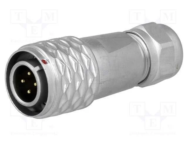 Ficha, SF12, macho, PIN: 4, IP67, 4&divide;6,5mm, 5A, so.