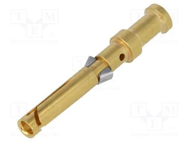 Contacto, f&ecirc;mea, liga em cobre, niquelado,dourado.