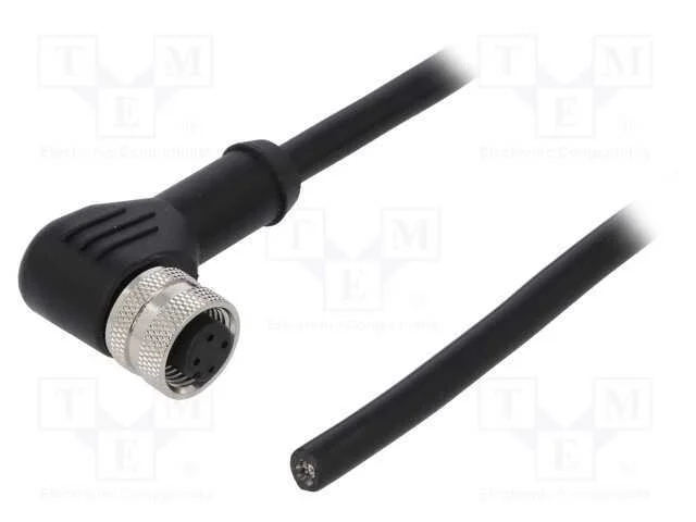 Ficha, M12, PIN: 4, f&ecirc;mea, c&oacute;digo A-DeviceNet / C.