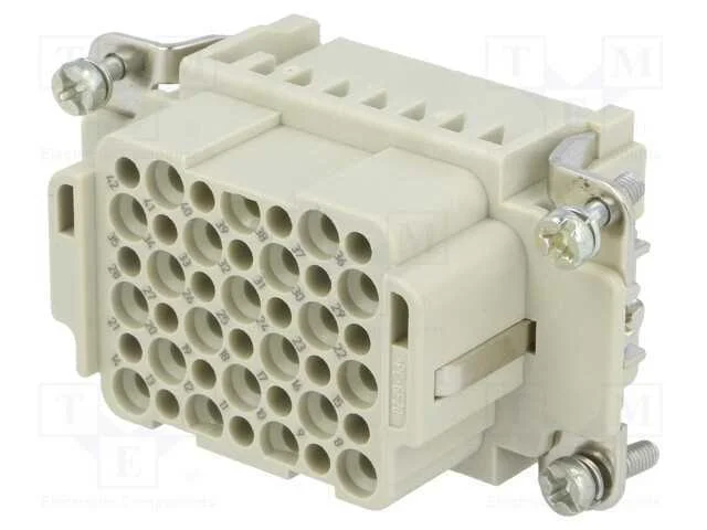 Conector: Hdc, F&ecirc;mea, Han Dd, Pin: 42, 42+Pe, Tamanho 10b, 10a, 250v