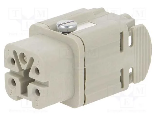 Conector: HDC, f&ecirc;mea, EPIC H-A, PIN: 5, 4+PE, tam.