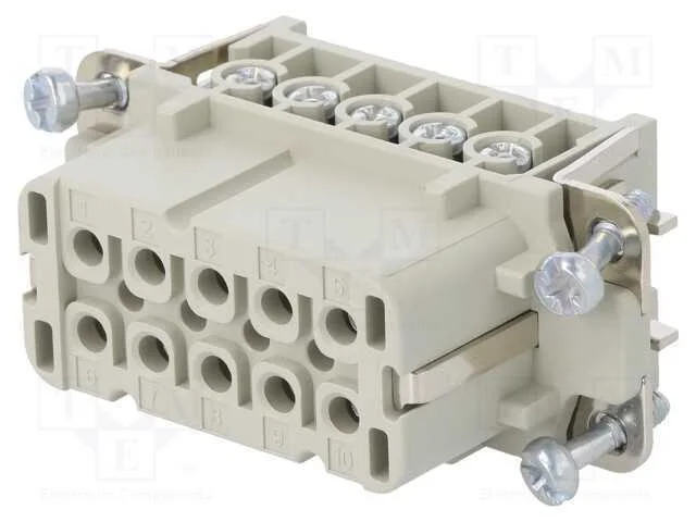 Conector: Hdc, F&ecirc;mea, Epic H-A, Pin: 10, 10+Pe, Tamanho H-A 10, 16a