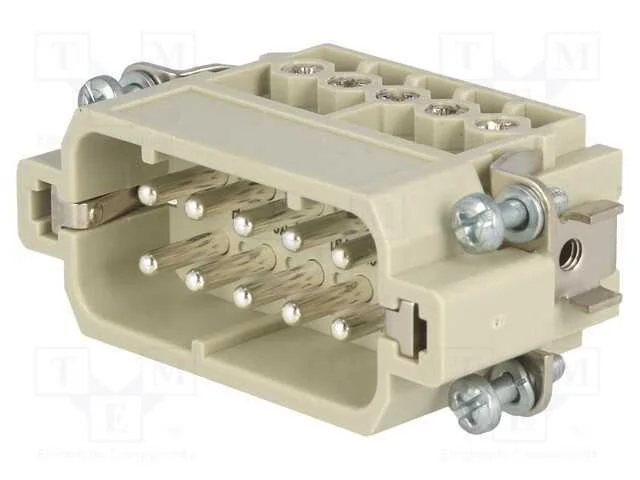 Conector Hdc Inserto de Contatos Macho 16a 2.