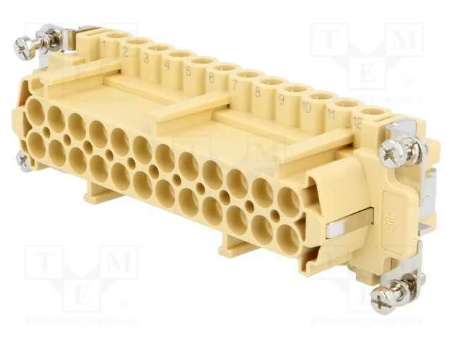 Conector: HDC, f&ecirc;mea, JEI, PIN: 24, 24+PE, tamanh.