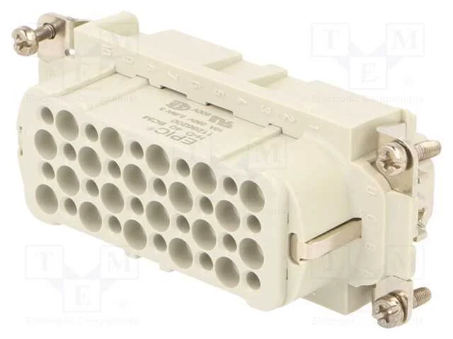 Conector: Hdc, Inserto de Contatos, F&ecirc;mea, Epic H-D, Pin: 40, 40+Pe