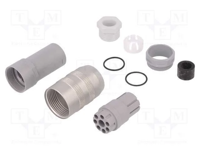 Conector: DIN 43651, ficha, NR, f&ecirc;mea, PIN: 7, se.
