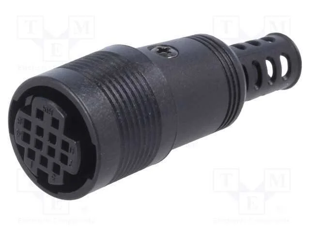 Conector: redondos, ficha, RP13, f&ecirc;mea, PIN: 13, .