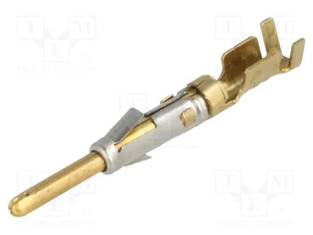 Contacto, Macho, Dourado, 18awg&divide;16awg, Cb, a Granel, Cerrar, 10a