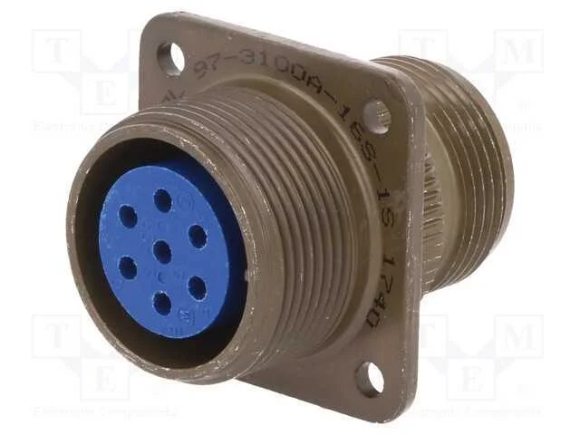 Conector: Redondos, Tamanho 16s, 97, Liga de Alum&iacute;nio, Tomada
