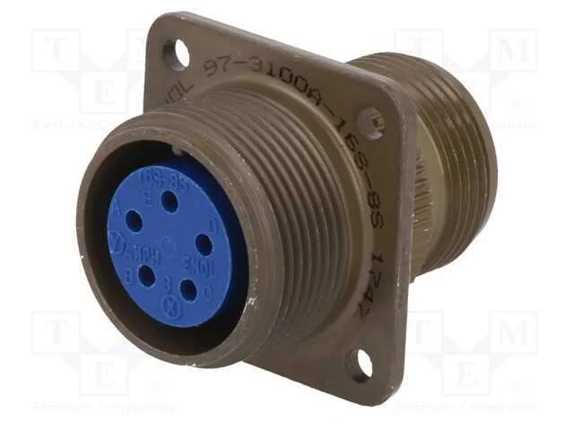 Conector: Redondos, Tamanho 16s, 97, Liga de Alum&iacute;nio, Tomada