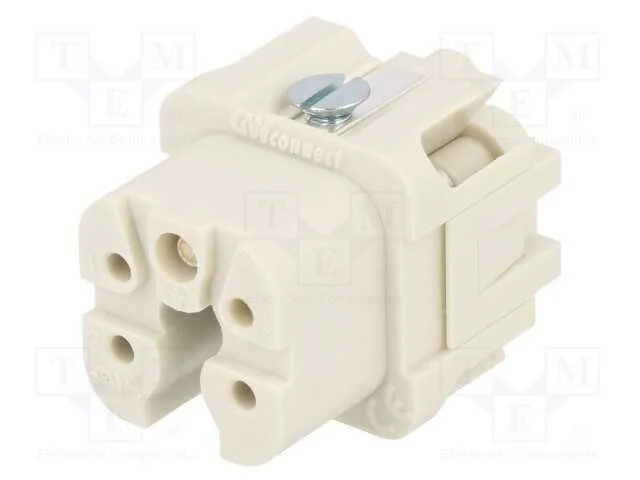 Conector: HDC, inserto de contatos, f&ecirc;mea, S-A, P.