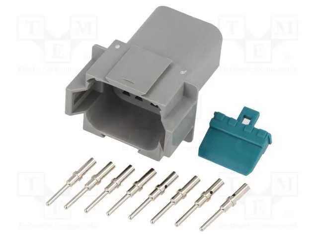 Conector: Fio-Fio, At, Macho, Ficha, com Cabo, Pin: 8, Cerrar, 13a