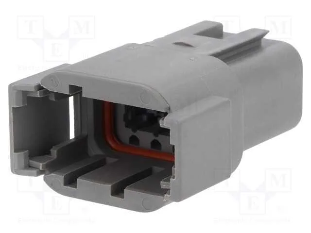 Conector: Fio-Fio, Atm, Macho, Ficha, com Cabo, Pin: 8, Cinzenta