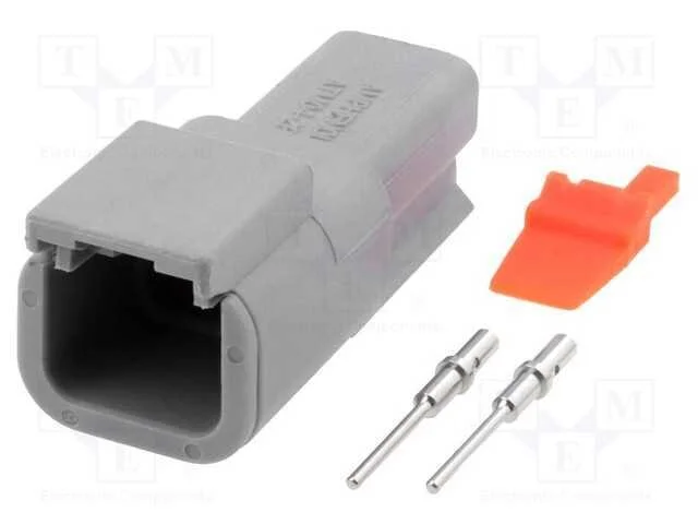 Conector: Fio-Fio, Atm, Macho, Ficha, com Cabo, Pin: 2, Cerrar, Ip67