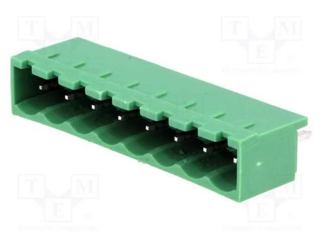 Bloco Terminal Separ&aacute;vel, 5mm, Faixas: 8, Simples.