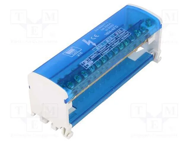 Conector: Bloco de Distribui&ccedil;&atilde;o, Terminal Parafusado, 1,5&divide;35mm2