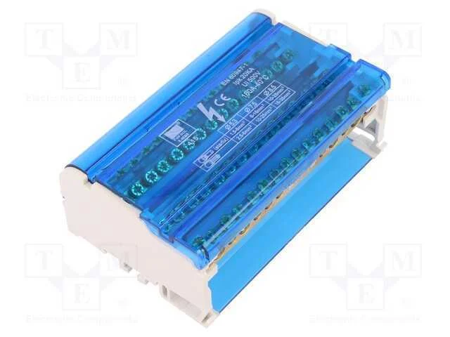 Conector: Bloco de Distribui&ccedil;&atilde;o, Terminal Parafusado, 1,5&divide;35mm2