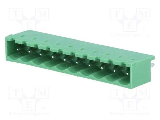 Bloco Terminal Separ&aacute;vel, 5mm, Faixas: 10, Simple.