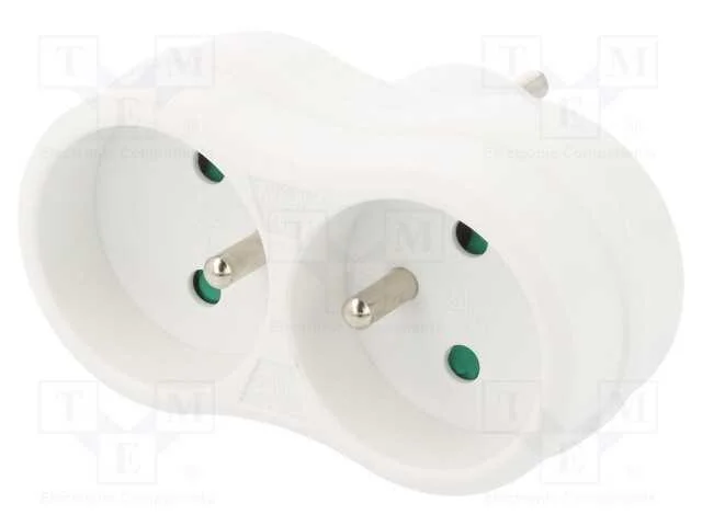 Conector: de Alimenta&ccedil;&atilde;o, Multiplicador, 2p+Pe, 250vac, 16a