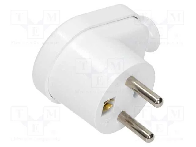 Conector: de alimenta&ccedil;&atilde;o, macho, ficha, 2P+PE, 23.
