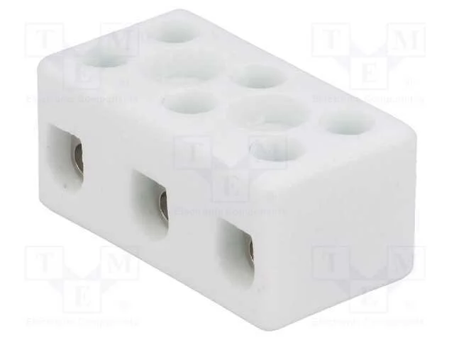 Bloco terminal, terminal parafusado, 4mm2, 450V, .