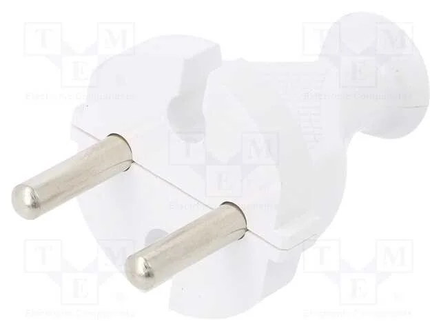 Conector: de alimenta&ccedil;&atilde;o, macho, ficha, 2P, 230VA.