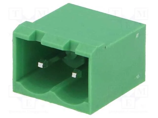 Bloco terminal separ&aacute;vel, 5,08mm, faixas: 2, simp.