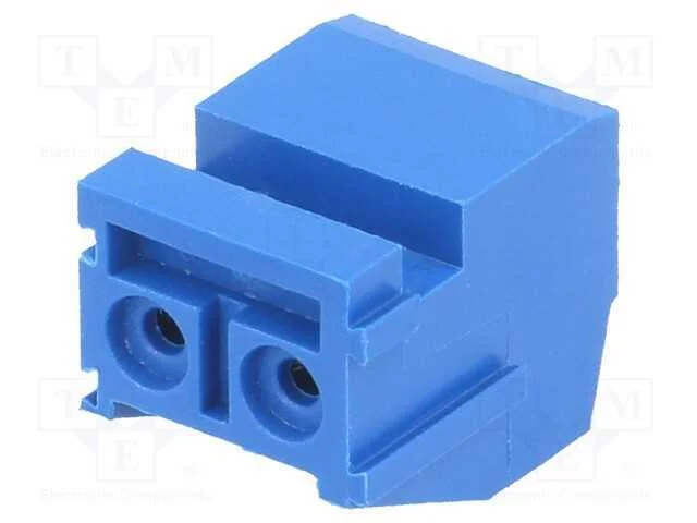 Conector: Bloco terminal separ&aacute;vel; ficha; f&ecirc;mea; 10A; 250V; azul