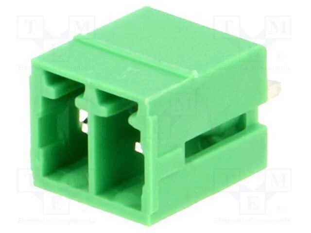 Bloco terminal separ&aacute;vel, 3,5mm, faixas: 2, simpl.