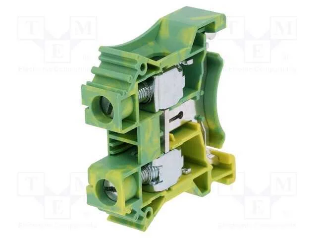 Conector: de carril, DC, 1,5&divide;25mm2, faixas: 1, br.