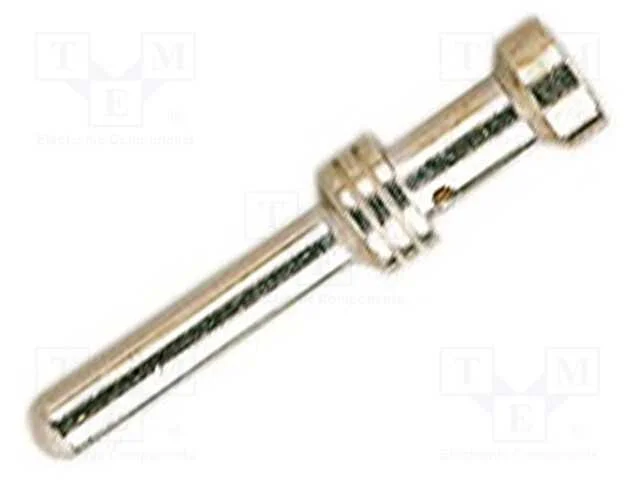 Contacto, Macho, Liga em Cobre, Prateado, 1,5mm2, Han E, Curtos