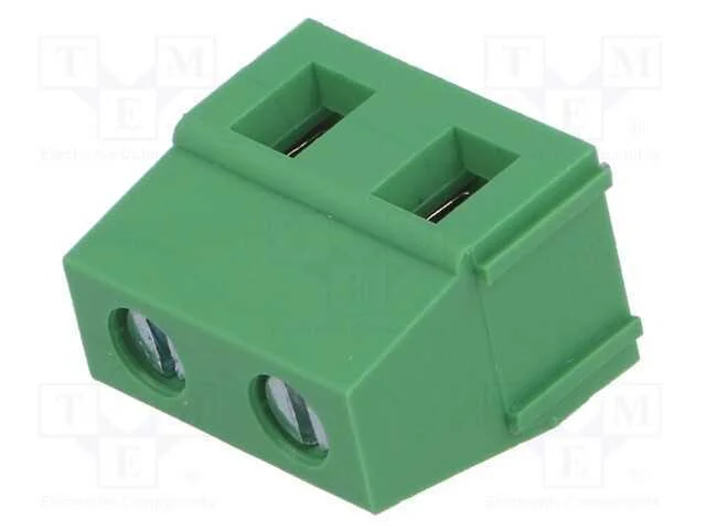 PCB bloco terminal, angulares, 7,5mm, faixas: 2, .