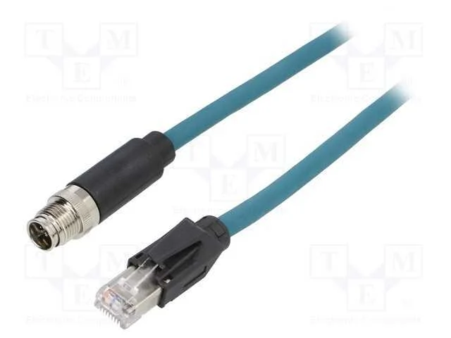 Cabo para Sensores/Automatiza&ccedil;&atilde;o, Pin: 8, F&ecirc;mea, Ip67, 48v, 500ma
