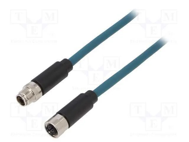 Cabo para Sensores/Automatiza&ccedil;&atilde;o, Pin: 8, Macho, Ip67, 48v, 500ma