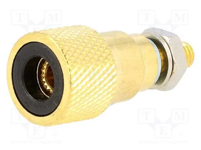 Aperto, para Colunas, com Tomada Lateral 4mm, Mat: Lat&atilde;o